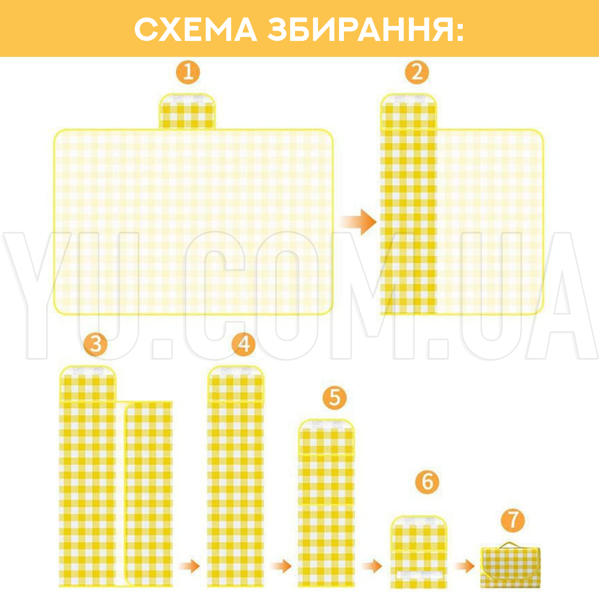 Коврик для пикника водонепроницаемый Slide B, 147x200 см
